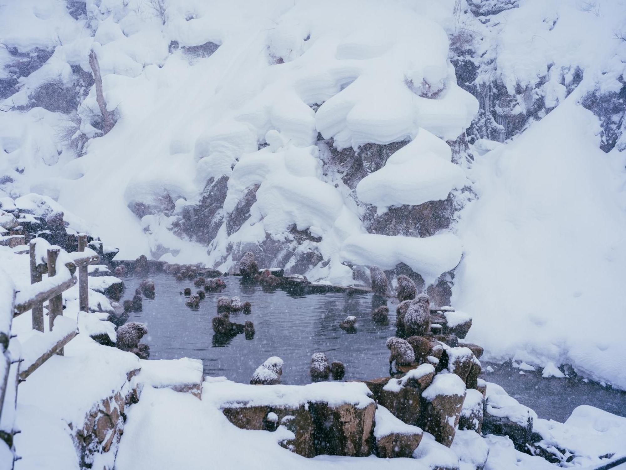 Kidoike Onsen Hotel Yamanouchi  Exterior foto